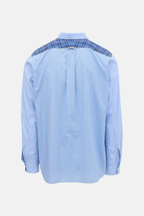 Junya Watanabe FW 2018 Mixed Pattern Shirt