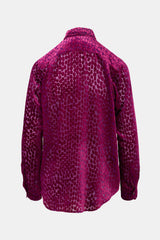 Junya Watanabe Devoré Asymmetrical Shirt