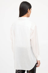 Junya Watanabe Sequin Button Up Shirt