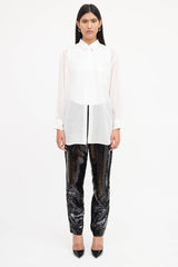 Junya Watanabe Sequin Button Up Shirt