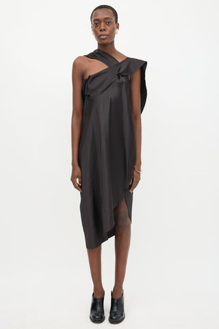 Junya Watanabe 2011 Satin Twisted Dress