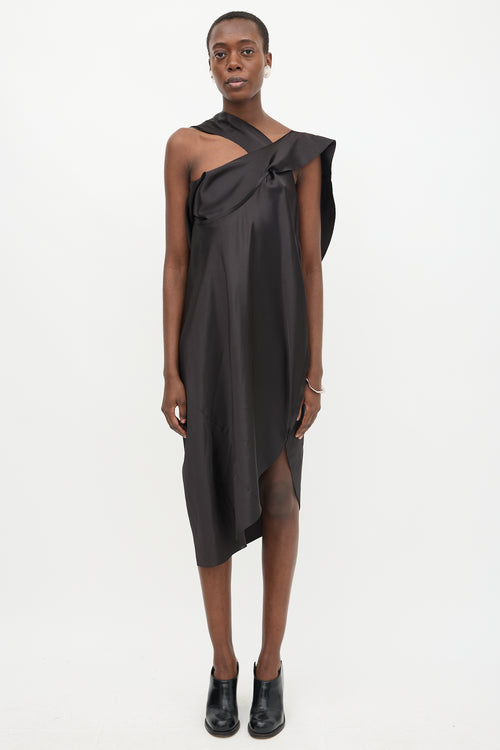 Junya Watanabe 2011 Satin Twisted Dress