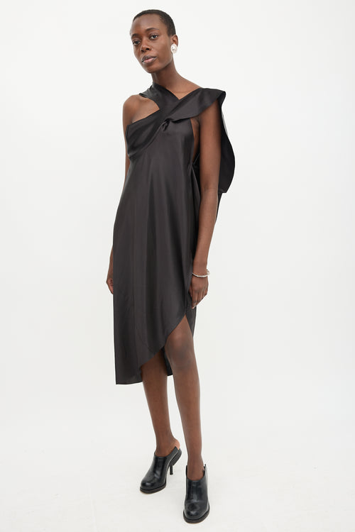 Junya Watanabe 2011 Satin Twisted Dress