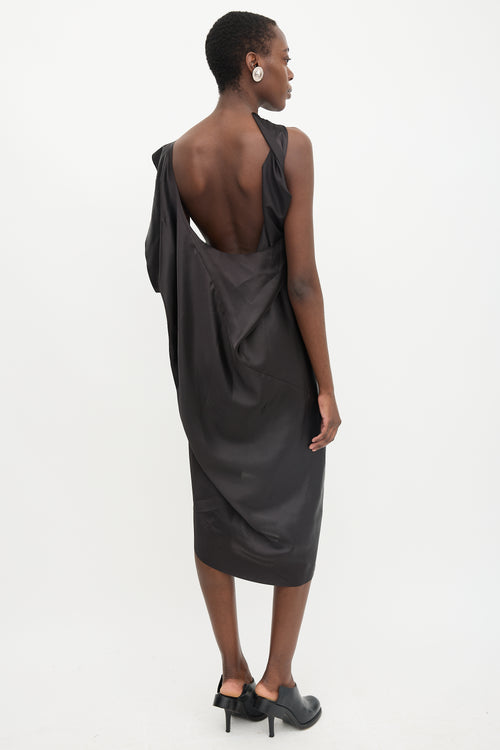Junya Watanabe 2011 Satin Twisted Dress