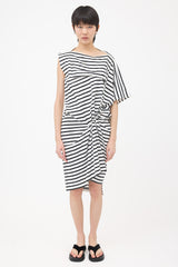 Junya Watanabe FW 2017 Twisted Stripe Dress