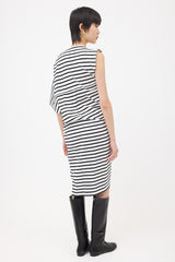 Junya Watanabe FW 2017 Twisted Stripe Dress