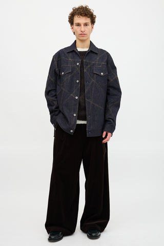 Junya Watanabe FW 2023 Patchwork Denim Jacket