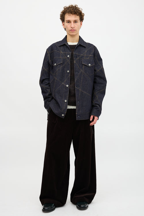 Junya Watanabe FW 2023 Patchwork Denim Jacket