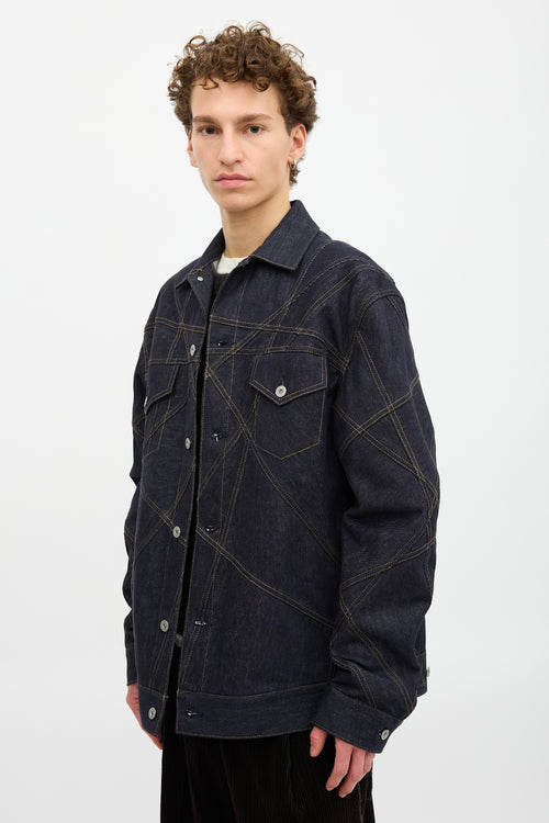 Junya Watanabe FW 2023 Patchwork Denim Jacket