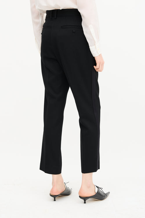 Junya Watanabe Fall 2015 Satin Trim Trouser