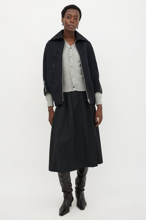 Junya Watanabe Neoprene Cocoon Jacket