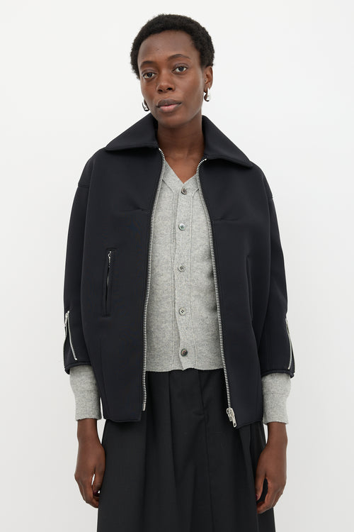 Junya Watanabe Neoprene Cocoon Jacket
