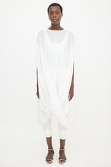 Junya Watanabe SS 2016 Draped Sheer Dress