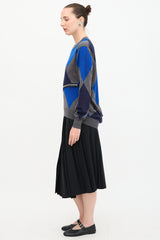 Junya Watanabe Wool Argyle Sweater