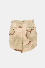 Junya Watanabe FW 2005 Beige Camo Mini Ripstop Skirt