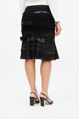 Junya Watanabe Fall 2014 Mixed Tweed Skirt