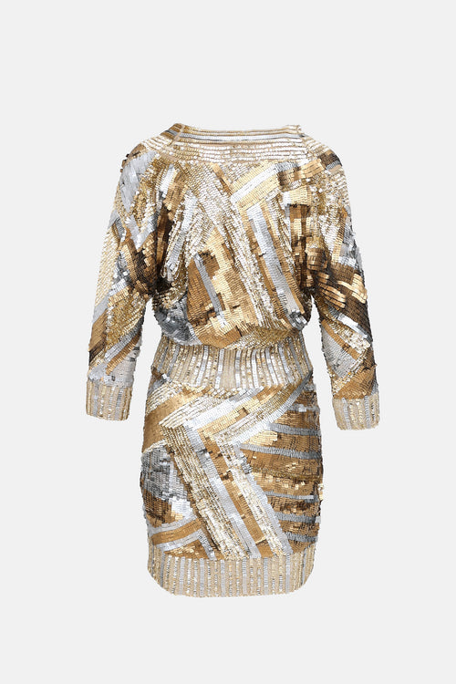 C. 2000s Sequin Mini Dress