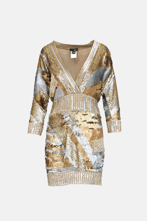 C. 2000s Sequin Mini Dress