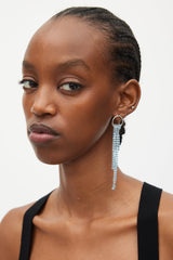 Justine Clenquet Crystal Shannon Earrings
