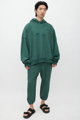 Juun.J Green & Multicolour Space Co-Ord Set