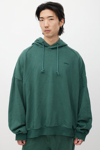 Juun.J Green & Multicolour Space Co-Ord Set