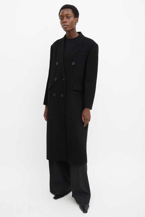 Juun.J Wool Double Breasted Coat