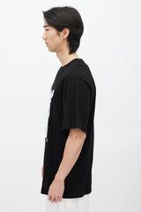 Juun.J X Shkret Maxim Black & White Embroidered T-Shirt