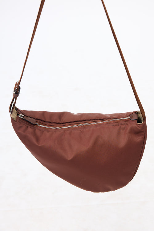 The Row Nylon Slouchy Banana Bag