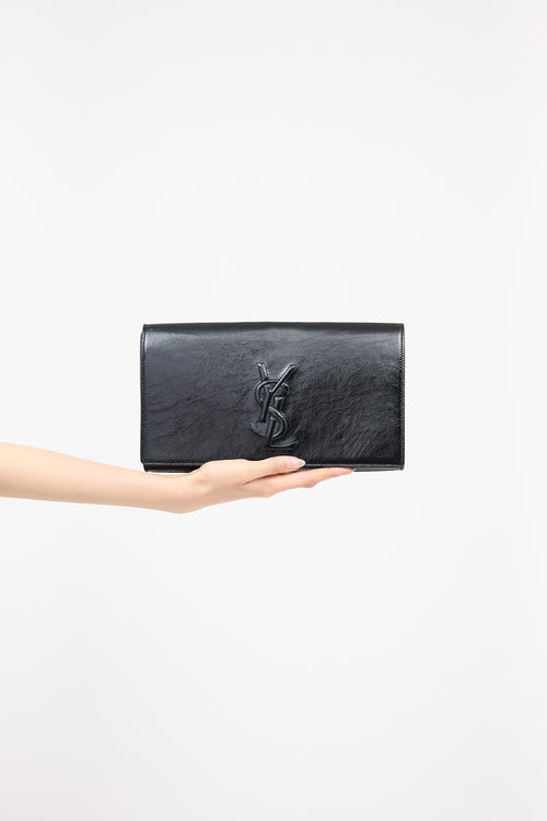 Saint Laurent Patent Leather Belle de Jour Clutch