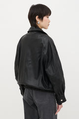 Nour Hammour Leather Rafe Jacket