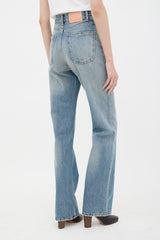 Acne Studios Distressed Straight Leg Jeans