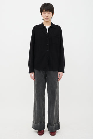 White + Warren Cashmere Knit Shirt