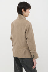 Bergfabel Cashmere Three Button Blazer