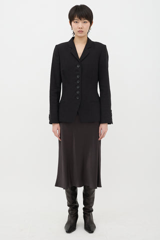 La Collection Linen Gianna Blazer