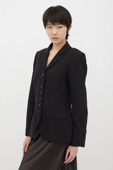 La Collection Linen Gianna Blazer