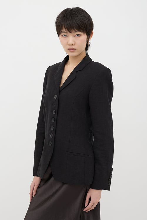 La Collection Linen Gianna Blazer