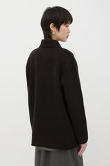 G. Label Wool Ribbed Knit Georgia Jacket