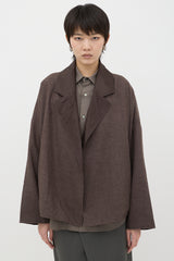 Dusan Reversible Wool & Silk Jacket