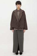 Dusan Reversible Wool & Silk Jacket