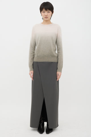 Iris Von Arnim Brushed Cashmere Gradient Sweater