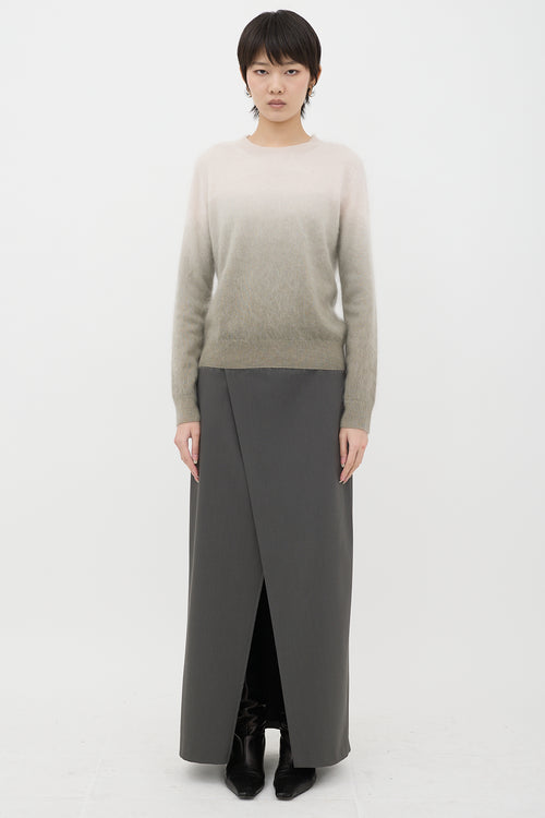 Iris Von Arnim Brushed Cashmere Gradient Sweater