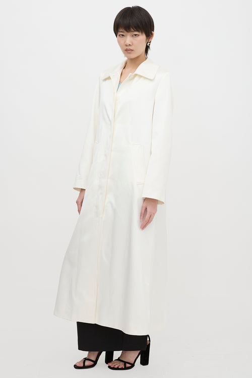 G. Label Silk Satin Odile Coat