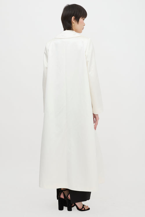 G. Label Silk Satin Odile Coat
