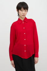 The Row Silk Crepe Elia Shirt