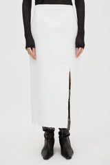 Sportmax Twill Midi Skirt