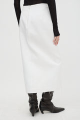 Sportmax Twill Midi Skirt