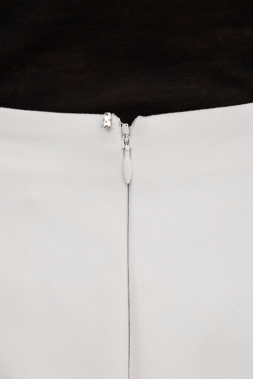 Sportmax Twill Midi Skirt