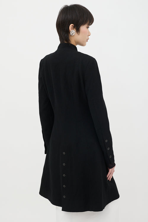 Gary Graham Merino Wool Tailored Coat