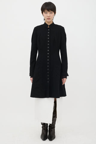 Gary Graham Merino Wool Tailored Coat