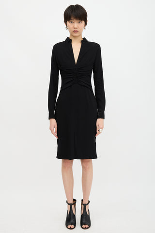 Tom Ford Crepe Ruched Dress